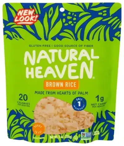 Natural Heaven Rice Heart Of Palm Brown