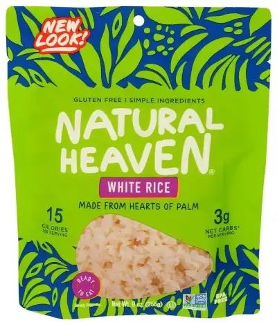 Natural Heaven Rice Heart Of Palm White
