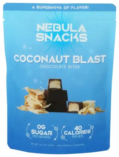 Nebula Snacks Llc Bites Choc Coconut Blast