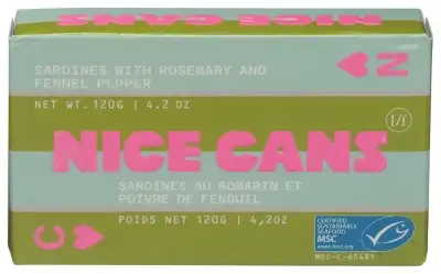Nice Cans Sardines Wld Rsmrry Fnnl