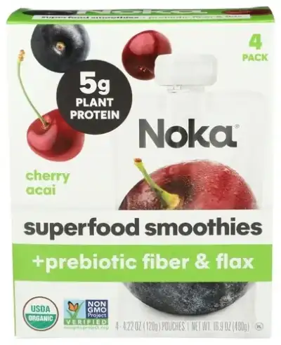 Noka Smoothie Cherry Acai 4Pc