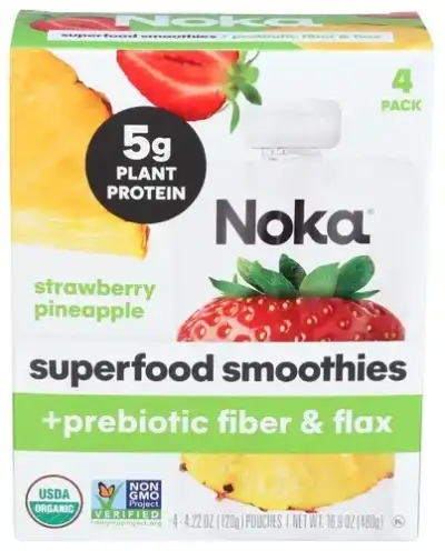 Noka Smoothie Strwb Pnppl 4Pc