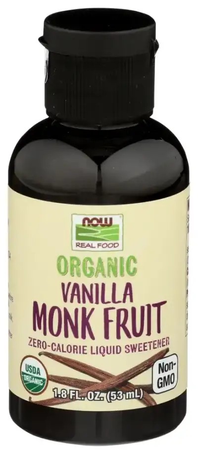 Now Monk Fruit Van Liq Org