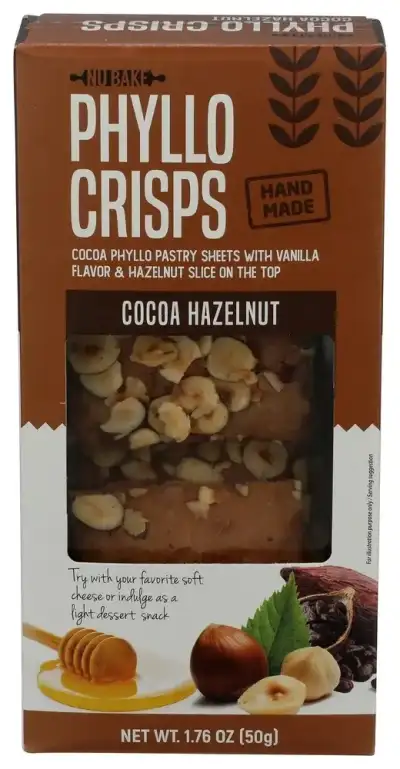 Nu Bake Crisps Phyllo Coco Hezalnut