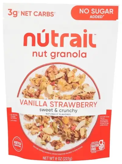 Nutrail Nut Granola Strwbrry Van