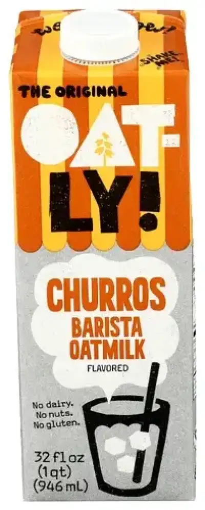 Oatly Oatmilk Barista Churros
