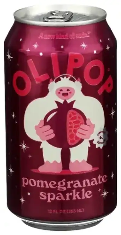Olipop Soda Pomegranate Sprkl