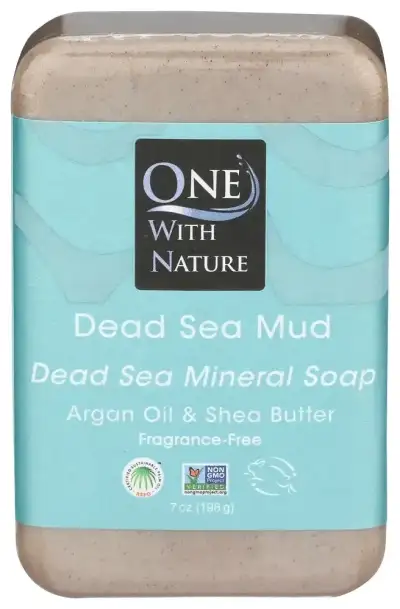 One With Nature Soap Bar Dead Sea Mud