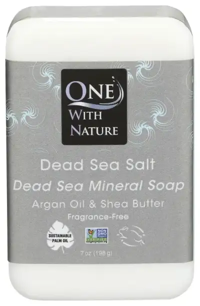 One With Nature Soap Bar Dead Sea Salt