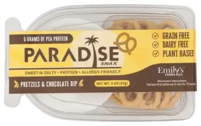Paradise Snax Pax Pretzels Chocolate