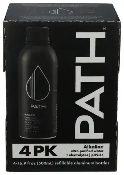 Pathwater Water Alkaline 4Pk