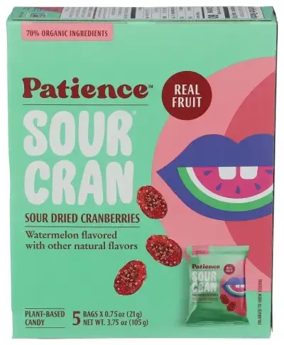 Patience Fruit & Co Sour Crn Drd Watermelon
