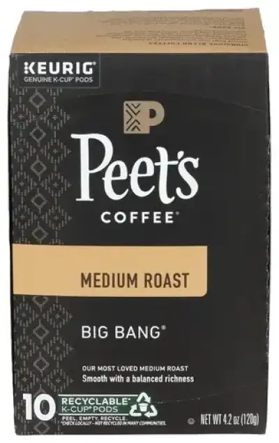 Peets Coffee Coffee Pod Big Bang