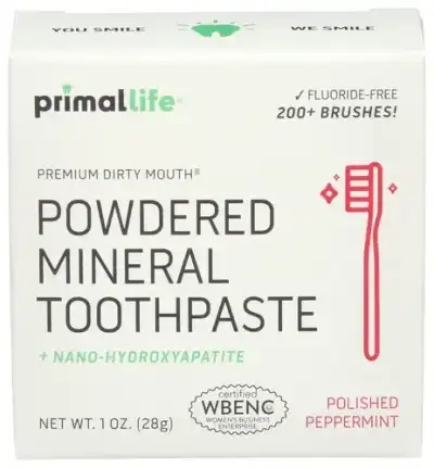 Primal Life Organics Toothpowder Peppermint