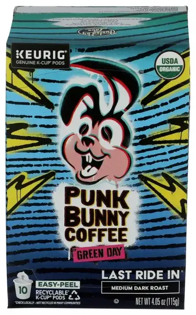Punk Bunny Coffee Coffee Kcup Lst Ride Med