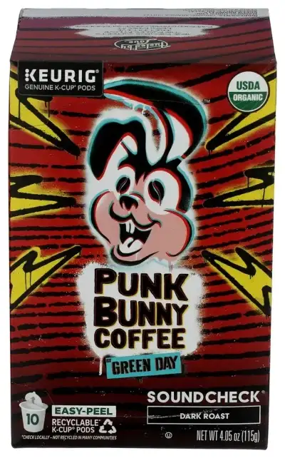 Punk Bunny Coffee Coffee Kcup Snd Chck Drk