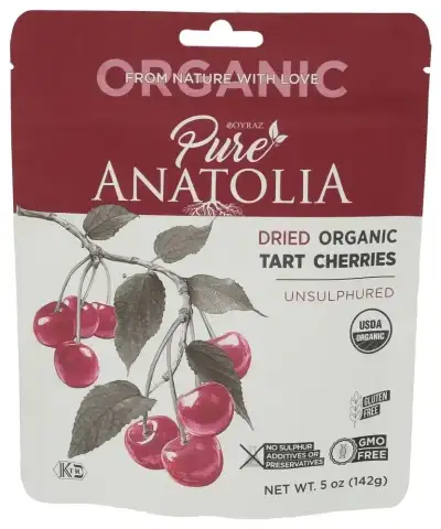 Pure Anatolia Cherries Dried Tart Org