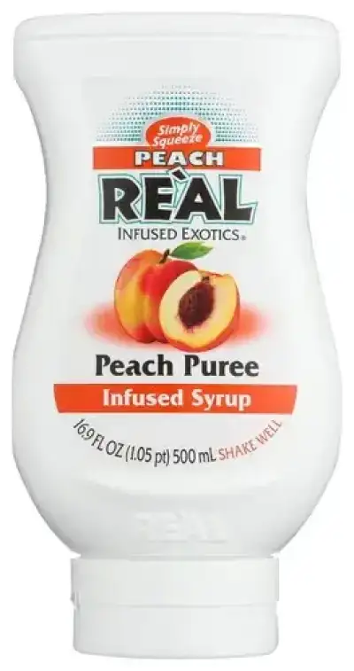 Re Al Infused Exotics Syrup Peach Real