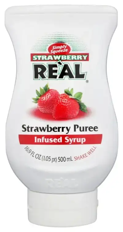 Re Al Infused Exotics Syrup Strawberry Real