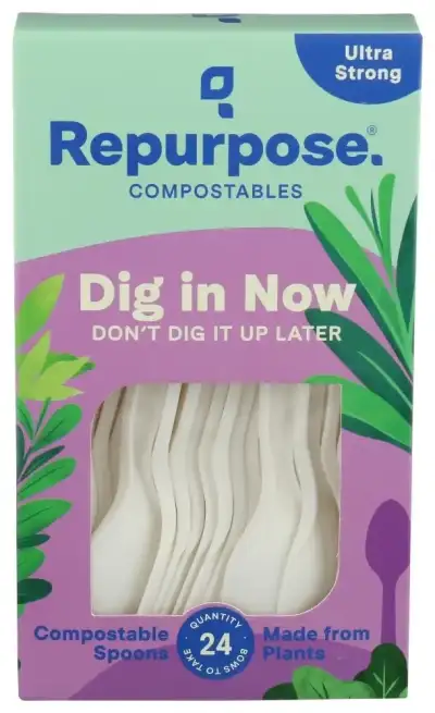 Repurpose Spoons 24Pc Compostable