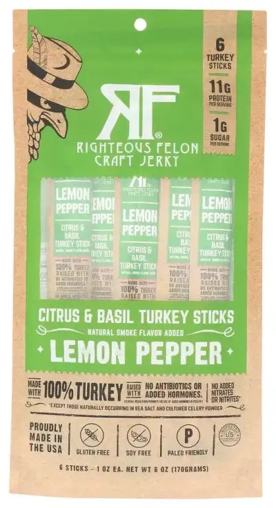 Righteous Felon Craft Jer Stck Trk Lmn Bsl Ppr 6Pk
