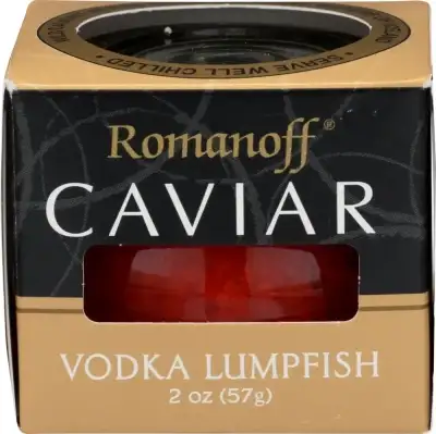 Romanoff Caviar Lumpfish Red Vodka