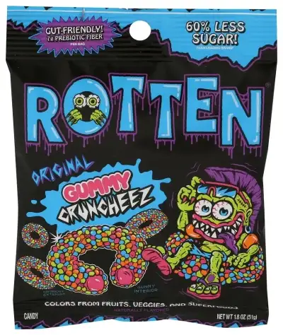 Rotten Gummy Organicl Cruncheez Sgl Srv