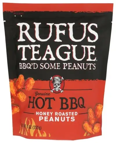 Rufus Teague Peanuts Hot Bbq Hny Rstd