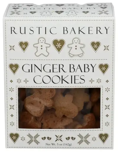Rustic Bakery Cookie Mini Gngrbrd Bby
