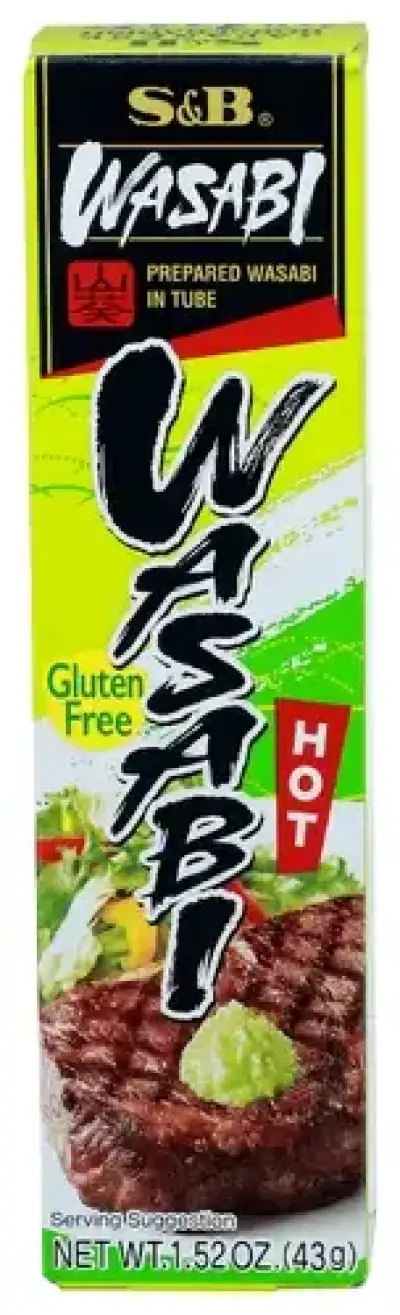 S & B Paste Wasabi Tube Prem