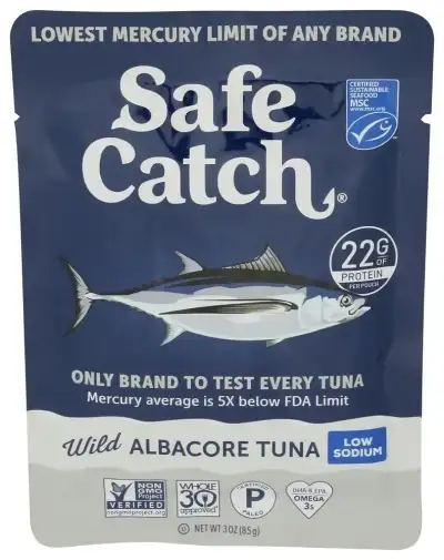 Safecatch Tuna Wild Albcr Ls Pouch