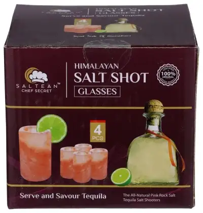 Saltean Chef Secret Salt Tqula Shot Glasses