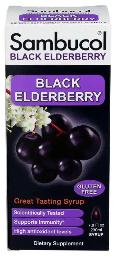Sambucol Syrup Blk Elderberry Orig