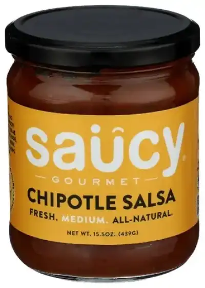 Saucy Gourmet Salsa Medium Chipotle