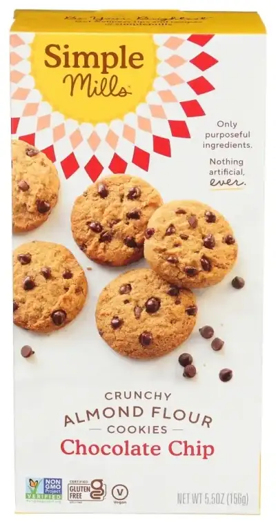 Simple Mills Cookies Crnchy Choc Chip