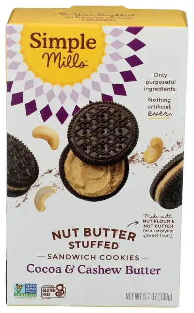Simple Mills Cookies Sndwch Cocoa Cshw