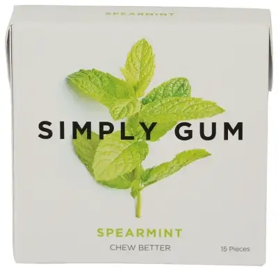Simply Gum Natural Spearmint