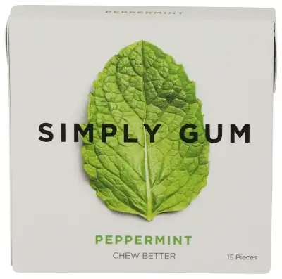 Simply Gum Peppermint Natural