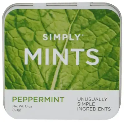 Simply Mints Peppermint Natural