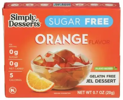 Simply Desserts Jel Dessert Orange