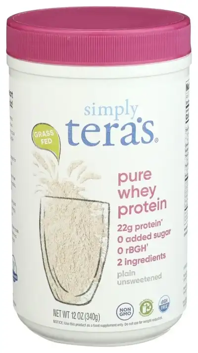 Simply Teras Protein Whey Rbgh Free Plain