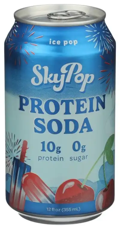 Skypop Protein Soda Soda Protein Ice Pop