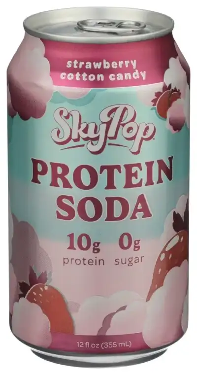 Skypop Protein Soda Soda Protein Strw Cndy