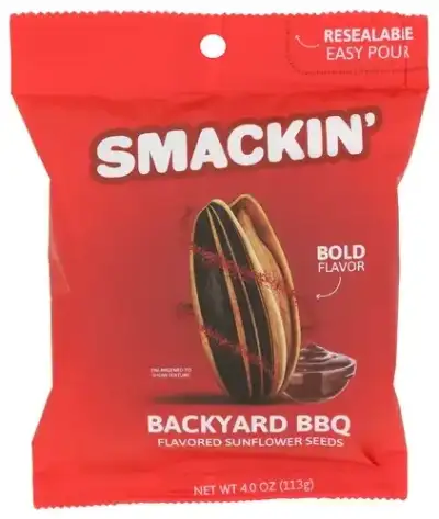 Smackin Snacks Sunflower Seeds Byrd Bbq