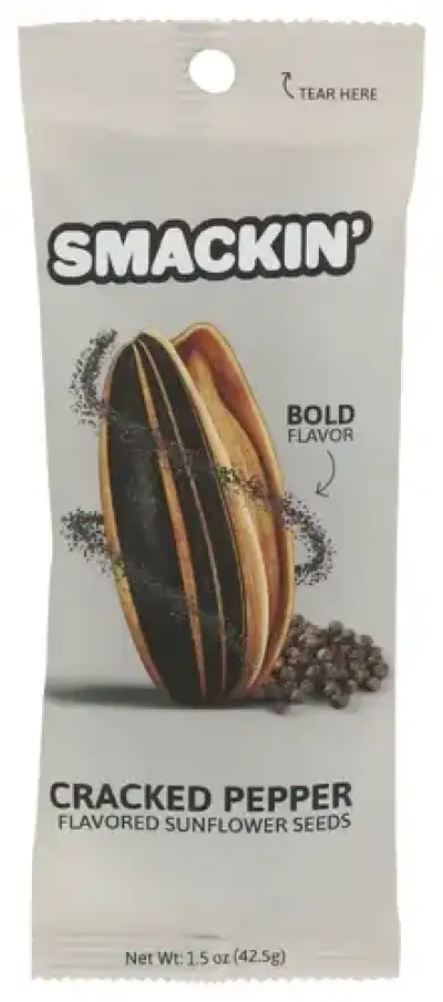 Smackin Snacks Sunflower Seeds Crck Pep