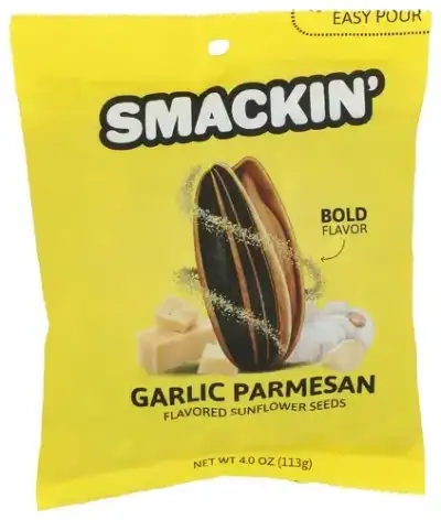Smackin Snacks Sunflower Seeds Garlic Prm