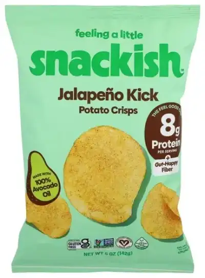 Snackish Crisps Pto Jlpno Kick