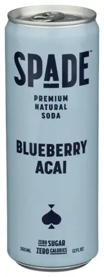 Spade Soda Blueberry Acai