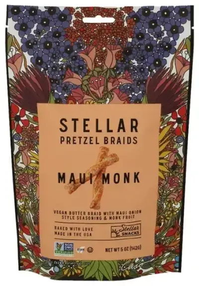 Stellar Snacks Pretzel Braids Maui Monk