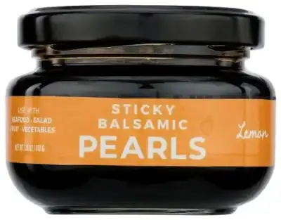 Sticky Balsamic Pearls Balsmc Lemn Stcky